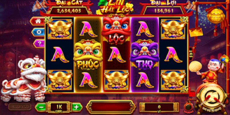 Giới thiệu đôi nét về slots lân hái lộc